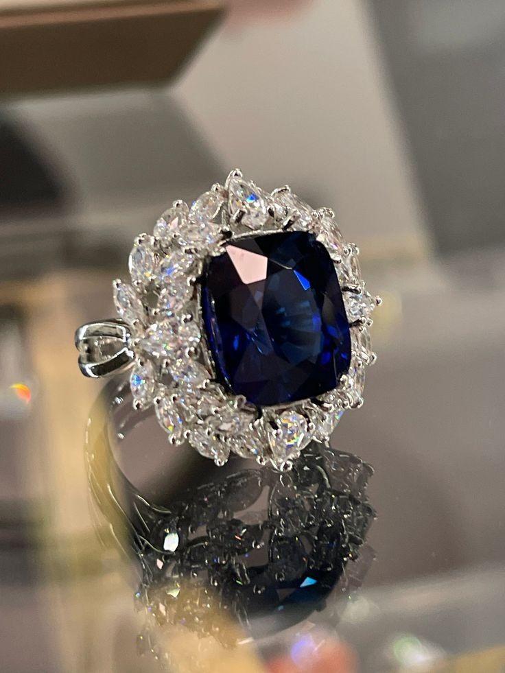 PROD-33 Blue Diamond Rings